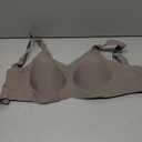 BUMXUZUN Seamless Bras for Women Full Coverage No Underwire Scalloped Push Up Bras Soft Wireless Comfort Bralettes Everyday Bra Coffee M