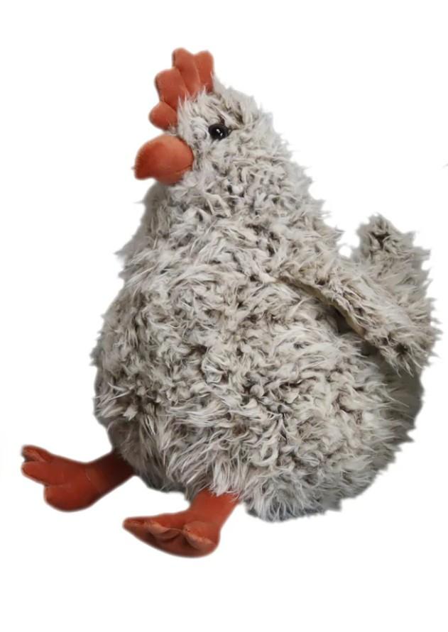 Holiday Home 14" Fluffy Hen Plush