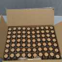 MaxMau 70 Small Glass Bottles with Cork Stoppers,15ml Glass Vials Tiny Jars for Wedding Favors Party Gift Room Decoration Seed Storing Containers Art Paint Display