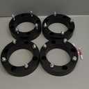 4x156 Wheel Adapters 1" for Polaris Ranger Sportsman 400, 425, 600 Forged 4 Lug Wheel Spacers with 3/8"-24 Studs 131mm Bore 4PCS