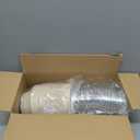 JAYEEY 32 oz Round Disposable salad bowls with lids, Sugarcane Fiber Paper Bowls take away food containers Plant Fibers Freezer Safe 50 Pack