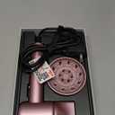 Hair Dryer, High-Speed Ionic Low Noise Blow Dryer with Brushless Motor for Fast Drying, Thermo-Control Quiet Compact Hair Blow Dryer with Magnetic Diffuser for Curly Hair for Home Travel Salon (Pink)