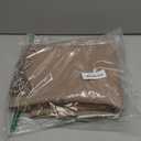 Inhousolu Boho Farmhouse Shower Curtain with Fabric Liner Set, Faux Linen Textured, 14 Metal Hooks Luxury Weighted Hem, Washable Wrinkle Free Bath Curtain for Hotel Bathroom 72" W x 84" L Beige