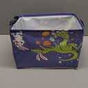 Dinosaur Easter Basket for Kid Large Empty Baby Rectangular Cute Easter Gift Storage Basket Bunny Eggs Décor (Dinosaur Rabbit)