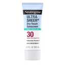 Neutrogena Ultra Sheer Dry-Touch Mineral Sunscreen For Face & Body, SPF 30 Broad-Spectrum UVA/UVB Protection, Titanium Dioxide & Zinc Oxide Sunscreen, Oxybenzone-Free, 3.0 fl. oz