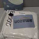 Guken Cream Linen Blackout Curtains 84 Inch Length 2 Panels Set for Living Room Bedroom Back Tab Thermal Insulated 100% Black Out Linen Drapes Room Darkening Window Curtains Ivory Natural