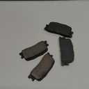 QUALITY-BUILT Black Series Ceramic Rear Brake Pads 1003-0885C Compatible with 2002-2006 Lexus (ES300, ES330); 2002-2006 Toyota Camry (BP0885)