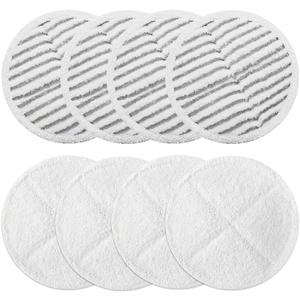 Spinwave Mop Pads Fit for Bissell Spinwave 20399 23157 23159 2039A 2124A 20393 2039T 2039W 20391 20395 2307 2315A Soft Scrubby Pads for Hardwood Floor Cleaning Replacement Pads(8Pack)