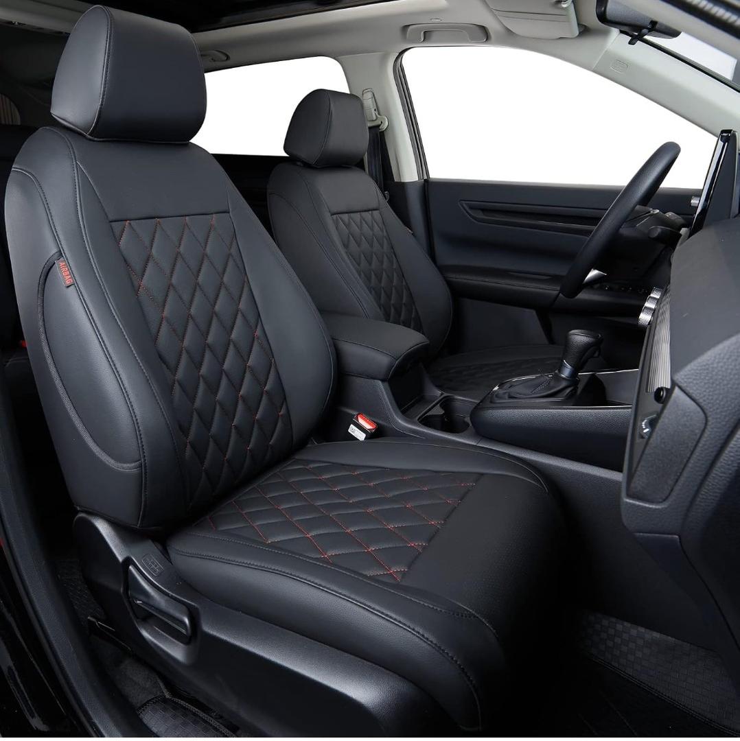 coverdream Custom Seat Covers for 2023-2026 Honda CR-V,Premium Faux Leather Car Seat Cover Set,Full Set Waterproof SUV Seat Protector, Armrest Covers Included
