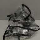 Car Seat Rain Cover Universal, Food Grade EVA, Waterproof Weather Shield for Infant Car Seat with Storage Bag, Baby Car Seat Stroller Rain Cover Features Side Ventilation, Quick-Access Roll-Up Door (Transparent)