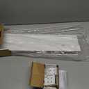 DEZ FURNISHINGS Cordless 2" Faux Wood Blind, 22" W x 48" H, White