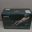 Shiatsu Full Body Massage Mat with Heat, Detachable Massager Pad, 10 Vibrating Motors, 9 Intensity Levels, Deep Tissue Pain Relief for Back, Neck & Legs  Relaxation at Home or Office