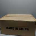 RIZZARI Stainless Steel Cat Litter Box, Odorless Enclosed Litter Box with Top Holes, Large Litter Pan for Small to Large Sized Cats (Deep Black, 23.8" L*15.9" W*18" H)