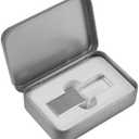 USB Flash Drive, Personalized Customizable Crystal Wedding Photography Company Logo USB Flash Pen Drive Promotional Gift, Best Gift Memories Stick (16, GB)