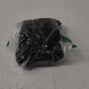 decorUhome Couch Throw Pillow Covers 12x20 Set of 2, Decorative Soft Euro Neutral Chenille Lumbar Pillow Covers with Elegant Design for Sofa Bed Living Room Home Decor, Black