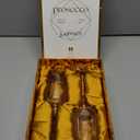 GLASSIQUE CADEAU Crystal Prosecco, Cava and Champagne Cocktail Glasses | Set of 2 | Long Stemmed Flutes for Mimosa, Bellini, Hugo, Sparkling Wine | Elegant Gift Glassware for Her Birthday, Anniversary