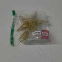 11.8 Inch LED Star Tree Topper - Gold Metal Ornament with 20 Lights for Christmas Tree Decoration New Year Holiday Decor Gold