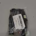 HEELE Dog Muzzle,Soft Nylon Muzzle Anti Biting Barking Chewing,Air Mesh Breathable Drinkable Adjustable Loop Pets Muzzle for Small Medium Large Dogs 4 Colors 4 Sizes XL (Black)