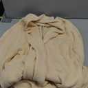 LILLUSORY Long Cardigan Sweaters for Women Fall Trendy Oversized Open Front Winter Coat (Medium, Apricot)