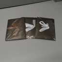 3 x Silk Scarf for Women,Digital Printed Scarves 20.8" x 21.6" Neck Scarf Breathable Lightweight for Nurses Gift Packed (Heart..)