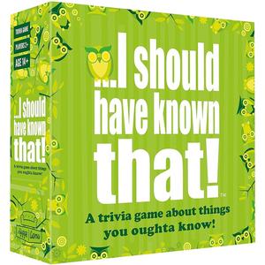 I should have known that! - A Trivia Game About Things You Oughta Know I should have known that! - A Trivia Game About Things You Oughta Know