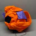 Joiedomi 12.5 FT Halloween Inflatable Pumpkin Outdoor Decorations, Blow Up Yard Decorations with Witch Hat, 9 Pcs Blow Up Pumpkin Inflatable with Built-in LEDs for Halloween Decor