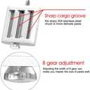 Pasta Maker Attachment for Kitchenaid/Cuisinart Stand Mixers, 3-in-1 Noodle Maker Pasta Roller Fettuccine Spaghetti Cutter and Cleaning Brush, Kitchen aid Accessories- Pasta Roller and Cutter Set