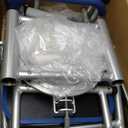 Toilet Seat Risers for Seniors, Raised Toilet Seat with Padded Handles & Seat, 400 LBS Raised Toilet Seat with Adjustable Height & Width for Pregnant, Disabled, Handicapped,(Gray)