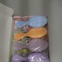 8 Pcs Mini Hair Brush for Girls,Colorful Small Hair Brush Pocket Travel Mini Hair Wet Brush Makeup Party Favors for Home,Bridesmaid,Birthday,Christmas