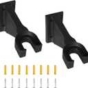 Premium Heavy-Duty Wall Hanging Holder for Garden Power Tools, Garage Storage Organizer, Storage Hooks for Trimmer, Holds up to 250lbs, Fits EGO 56V Trimmer and Edger, Ego Power/Edger(2Pcs/4-Hole)