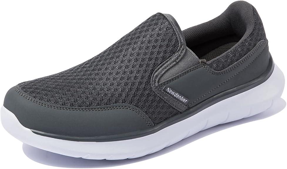 NewDenBer Sport Men's Casual Lightweight Slip-On Walking Shoe Sneakers Size 9 NewDenBer Sport Men's Casual Lightweight Slip-On Walking Shoe Sneakers Size 9