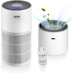 VEVOR 2 in 1 Air Purifier with Humidifier, Covers Up to 1090 ft in One Hour, True HEPA 11 Filter, 22dB Quiet, Filters Up to 95% of Smoke, Dust, Pet Dander, Air Cleaner for Home, Large Room, Bedroom