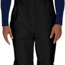 Arctix Mens Essential Insulated Bib OverallsSnow Bibs (Medium/34" Inseam, Black)
