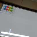 Double-Sided White Board Dry Erase Magnetic Whiteboard Wall 24x18 Silver