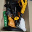Cordless Weed Trimmer and Leaf Blower Combo Kit Compatible with Dewalt 20V Max Battery(Battery Not Included), 12 Inch Electric Weed Eater/String Trimmer and Lightweight Leaf Blower Cordless