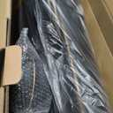 Shiatsu Neck and Back Massager - Full Back Walking Massager with Heated, Knead, Vibrate, Relieve Muscle Pain, Dual-Neck Design, Detachable, Adjustable Massage Intensity & Height Settings (Black)