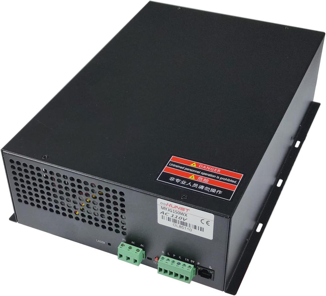 130W CO2 Laser Power Supply for 130w 150w Laser Tube Laser Cutting Machine Power Supply MYJG-150