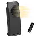 Lasko Elite Collection Revolution Full-Room Ceramic Heater with Remote, CC23645, Black