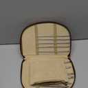 Lewhoo Circular Knitting Needles Set with Bag, 11 Pair Interchangeable Stainless Steel Circular Needle for Knitting with 4 Cables 2.0~5.0mm Silver