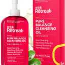 Pure Balance Cleansing Oil - Clinically Proven to Reduce Blackheads, Sebum & Impurities - Plant-Powered Makeup Remover and Oil Cleanser for Face, Sensitive & All Skin Types, 8.45 fl.oz