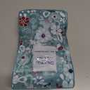 4 x akiido Fishnet Stockings, High Waist Tights for Women, Sparkle Rhinestone Fishnets Party Rhinestone Mesh Stockings Pantyhose (Black07-1pair-large Grid)