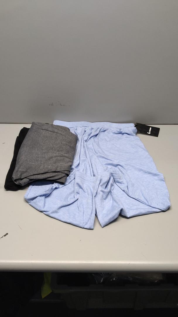 Neer 3 Pack Women Plus Size Wide Leg Yoga Pants High Waist Sweatpants Size ,M ,Palazzo Pants Lounge with Pockets