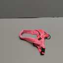 Didog Soft Flannel Padded Dog Vest Harness, No Pull/Quick Fit Reflective Dog Strap Harness, Easy for Training Walking (M:Chest 21-26", Pink)