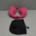 INFANZIA Kids Chin Supporting Travel Neck Pillow, Helps Support Head and Neck, Comfortably Designed for Head, Neck, and Chin Support - Gifts for Toddler/Child/Kids, Pink