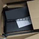 REALINN Under Sink Organizer, Pull Out Cabinet Storage 2 Tier Slide Out Sink Shelf, Kitchen Organizers and Storage, Black, 1 Pack