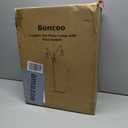 Boncoo Industrial Floor Lamp, 3 Light Arc Floor Lamps for Living Room, 76 Inch Tall Standing Lamp with Metal Cage Shades & Foot Switch, Vintage Floor Lamp for Bedroom, Office, Corner, Bronze