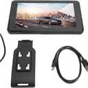 7 Inch Portable Car Stereo LCD Navigation with, Auto Voice Control, Universal Fit for Carlife, MP5, and Screen Casting