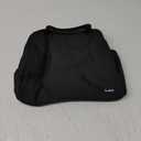 Naukay Large Lunch Bag Insulated Lunch Box for Women and Men, Light Durable Tote Bag with Adjustable Shoulder Strap for Office Work Picnic Hiking Beach Fishing-(Black)