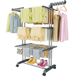 PurKeepFolding Drying Rack, Clothes Air Drying Rack for Large Family
