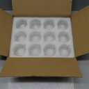 12pcs Clear Glass Tealight Candle Holder, Round Votive Candle Holders, Small Bowl Candle Holder Bulk for Wedding Table Centerpieces Home Decor